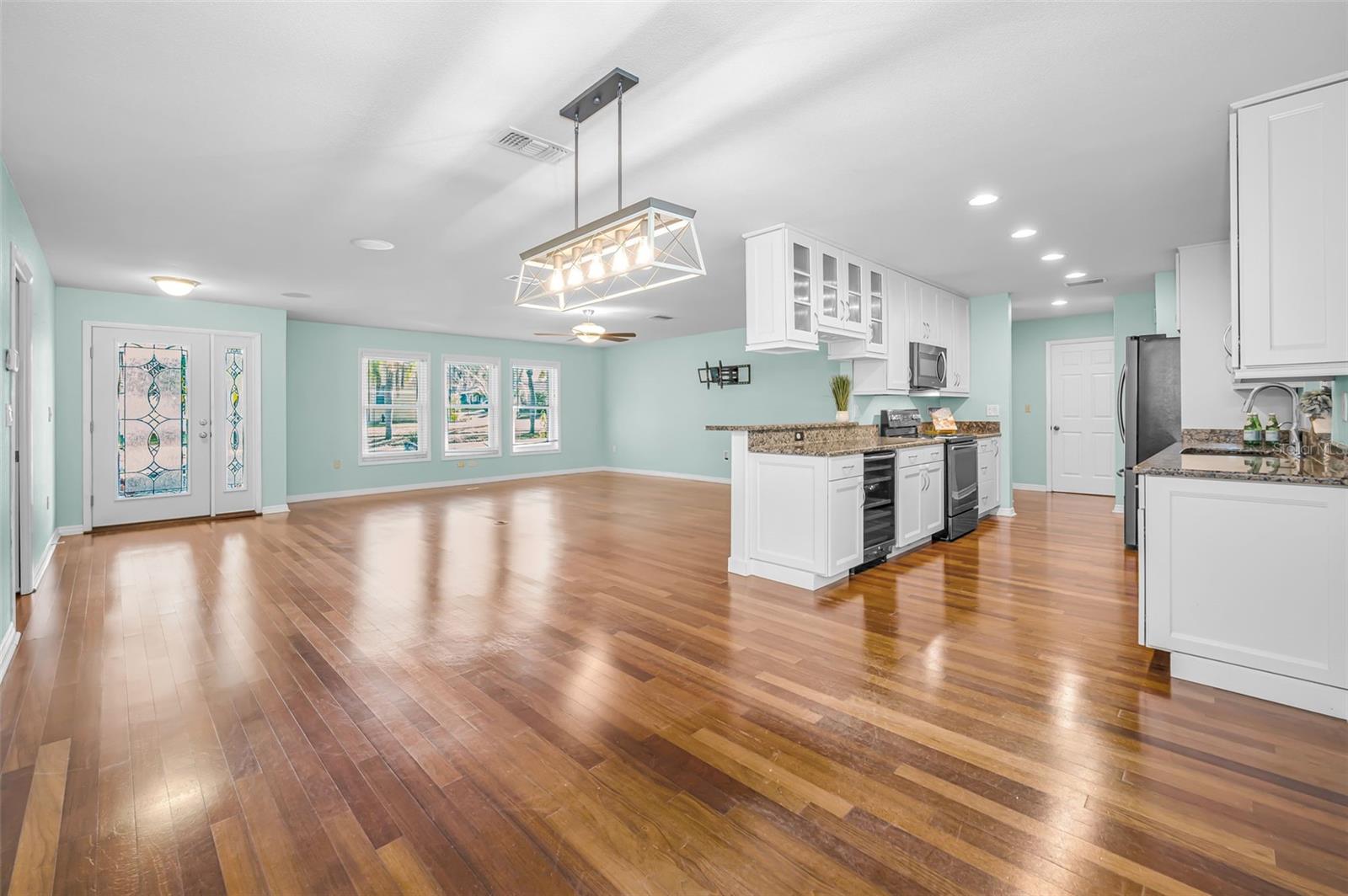 Gathering area -  Living Dining and Kitchen