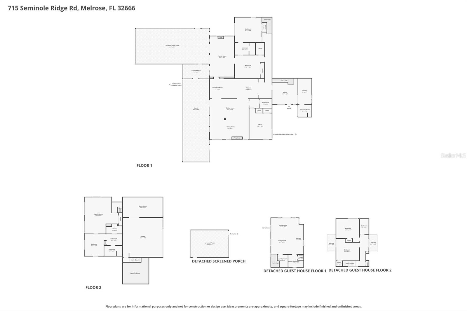 715 SEMINOLE RIDGE RD #1, MELROSE, FL, 32666