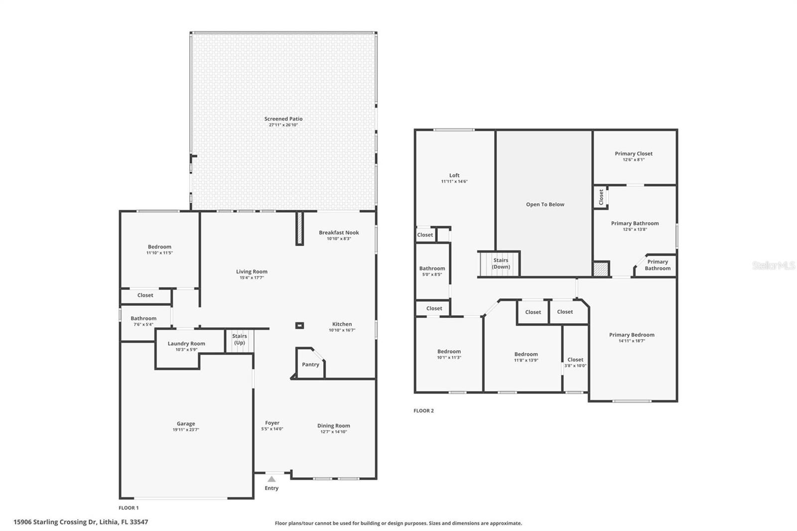 15906 STARLING CROSSING DR, LITHIA, FL, 33547