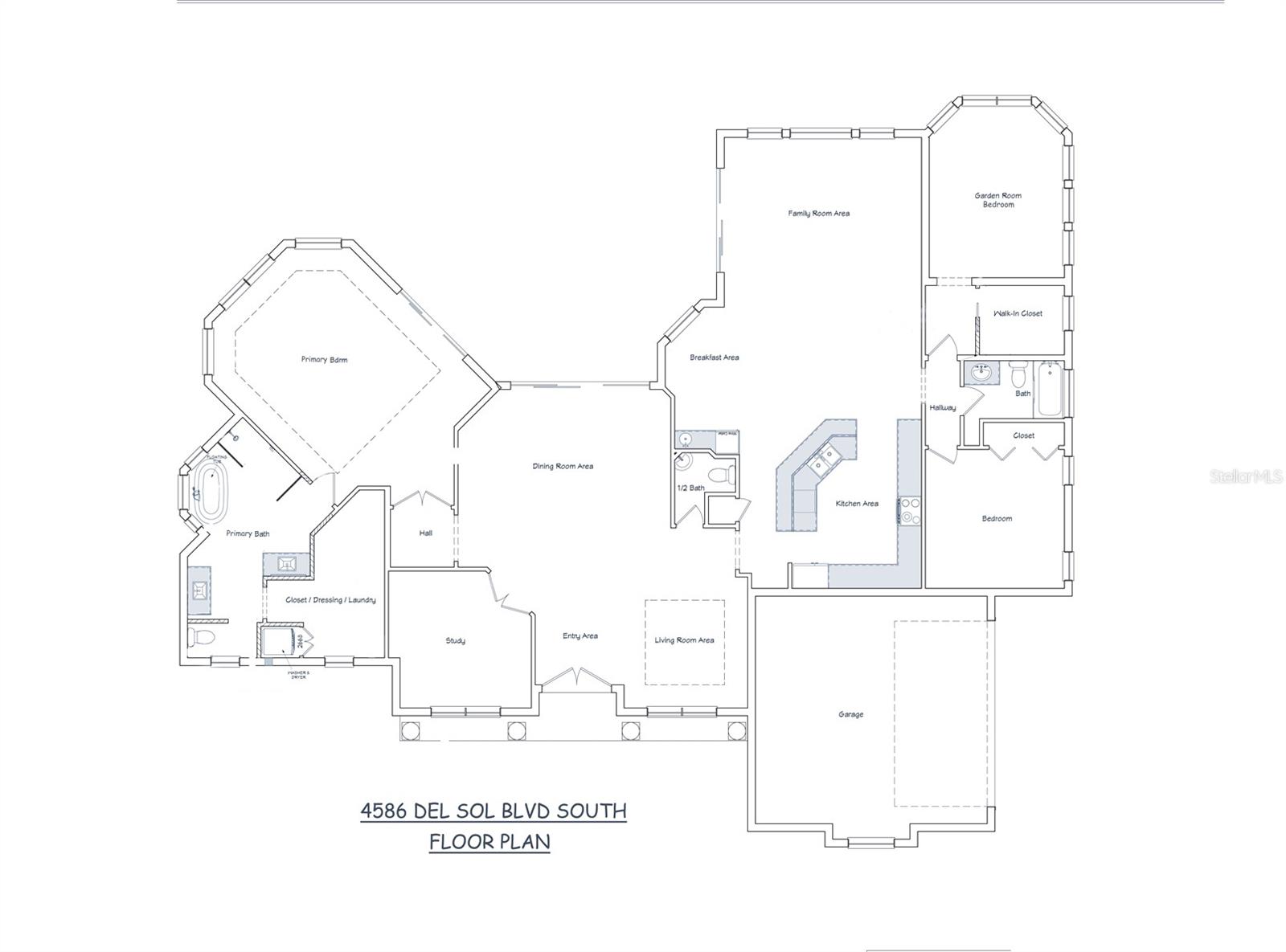 4586 DEL SOL BLVD S, SARASOTA, FL, 34243