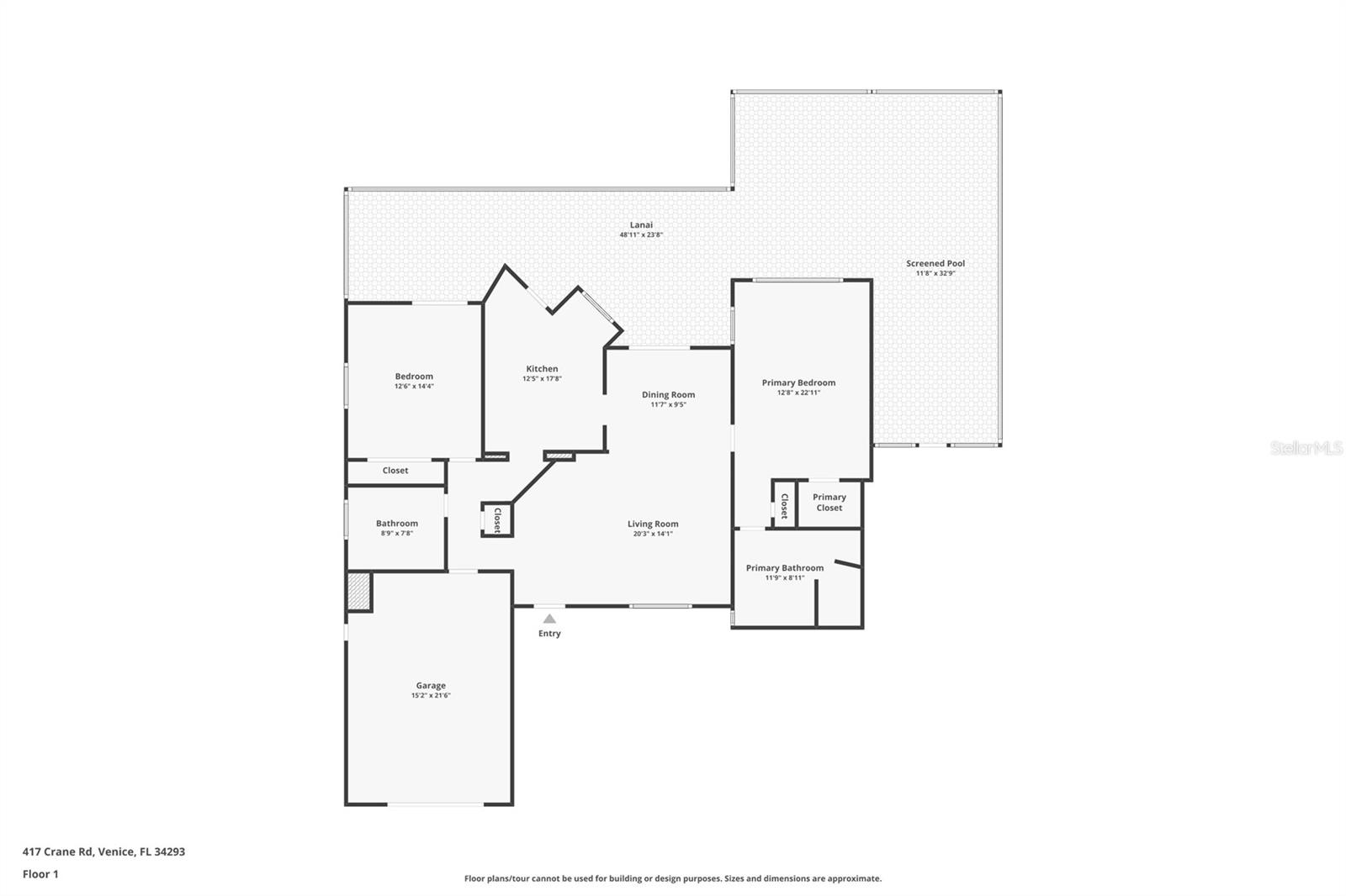 417 CRANE RD, VENICE, FL, 34293
