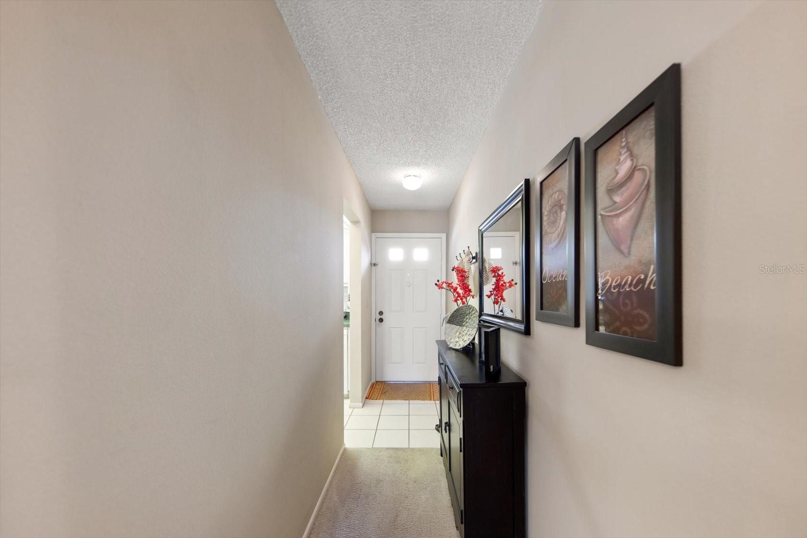 Hallway from front door