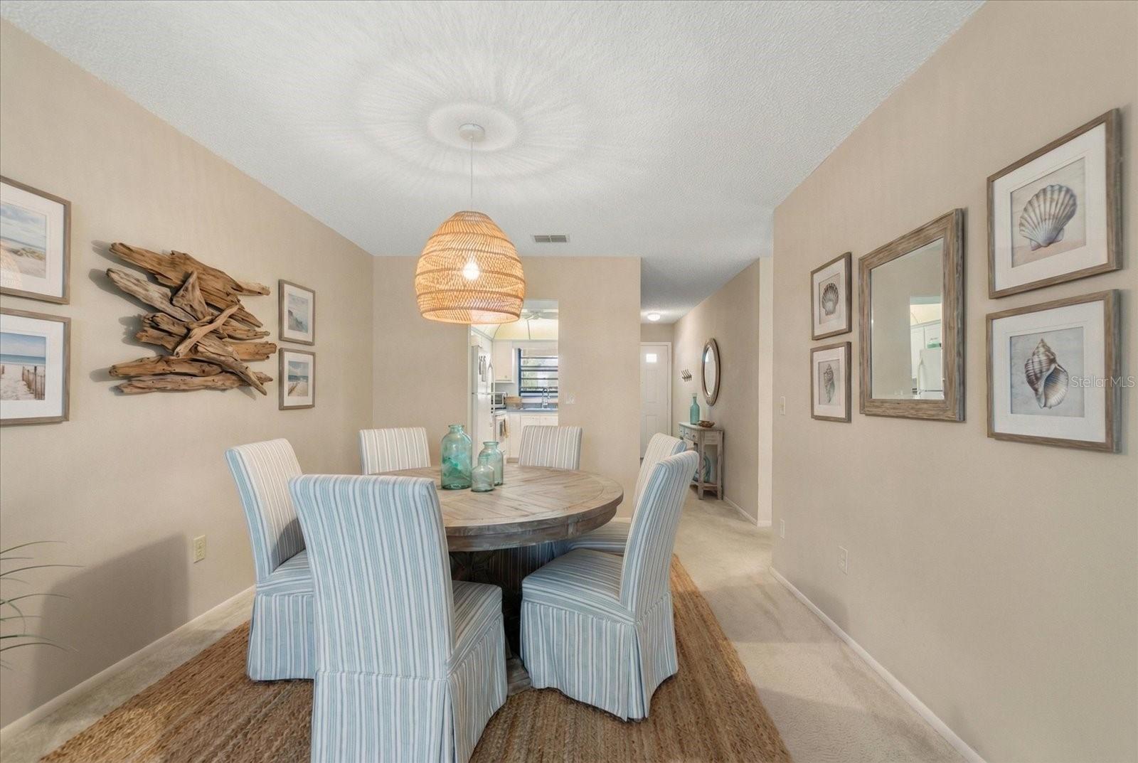 Virtual staging of the Dining Room
