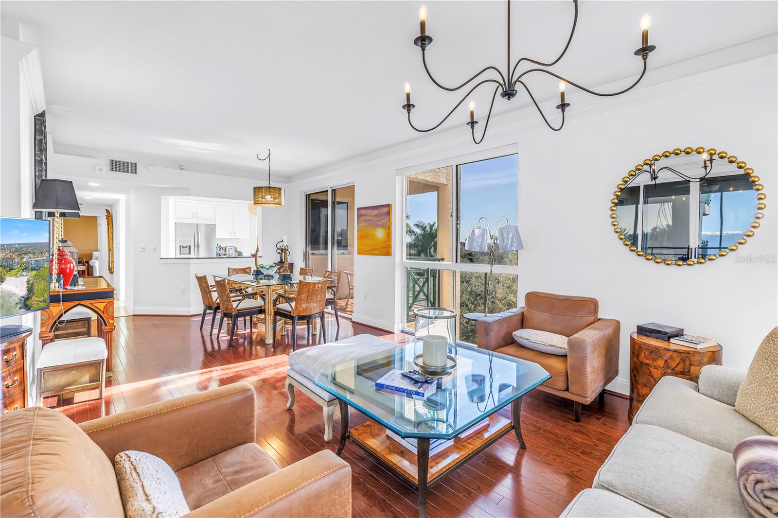 open floorplan with views