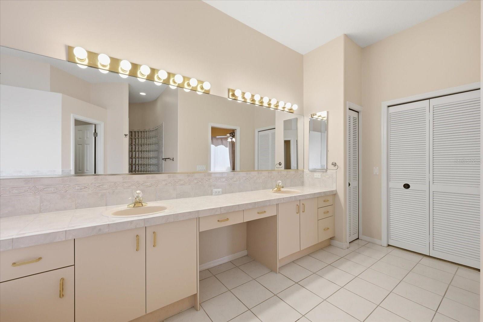 Primary Bath Dual Vanities