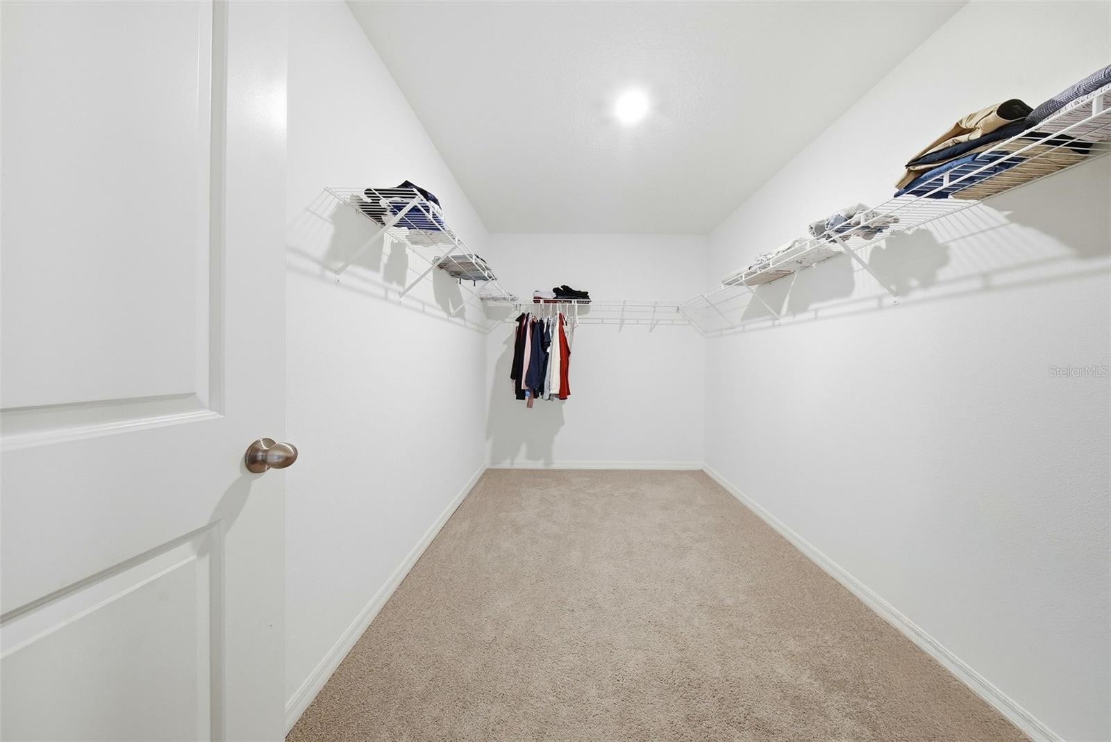 Primary Bedroom Walk-in Closet