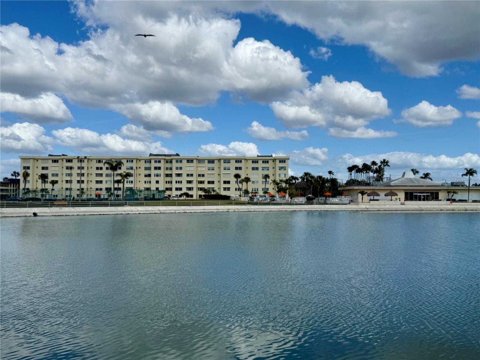 Waterfront views all around the community.