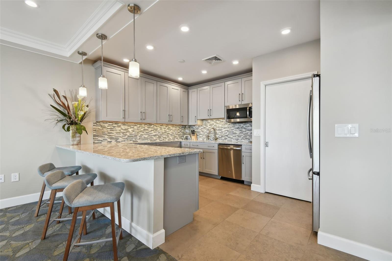 Lots of places for socializing