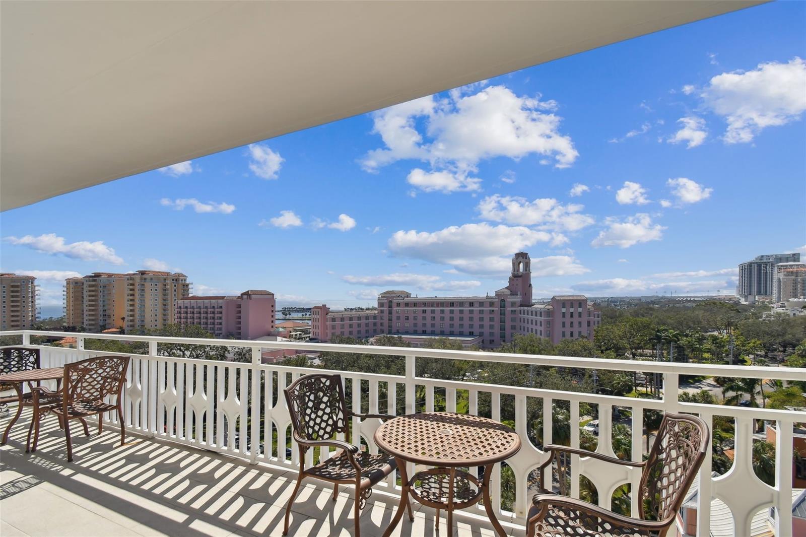Rooftop deck outside community room