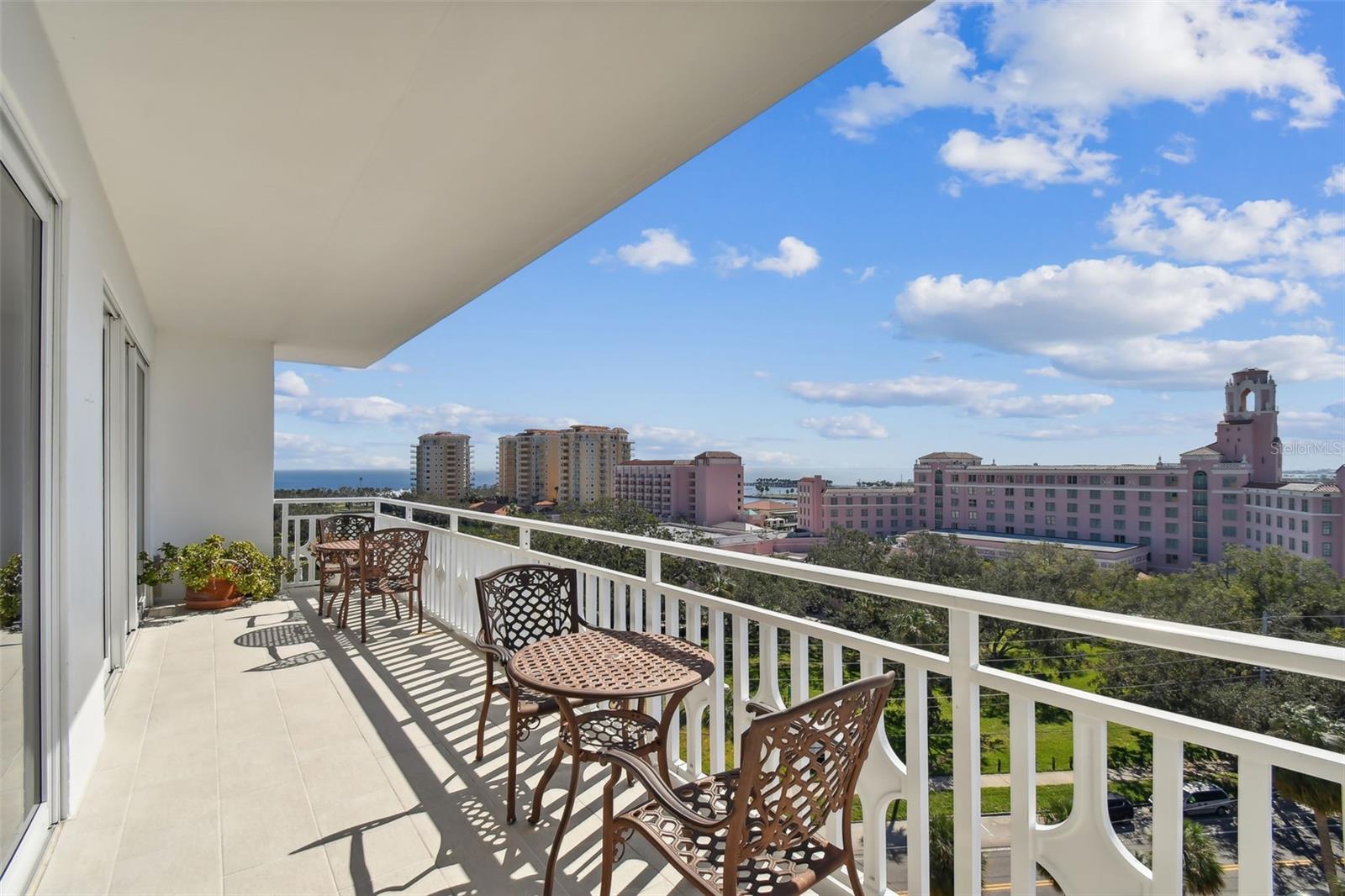 Spacious and what a view!