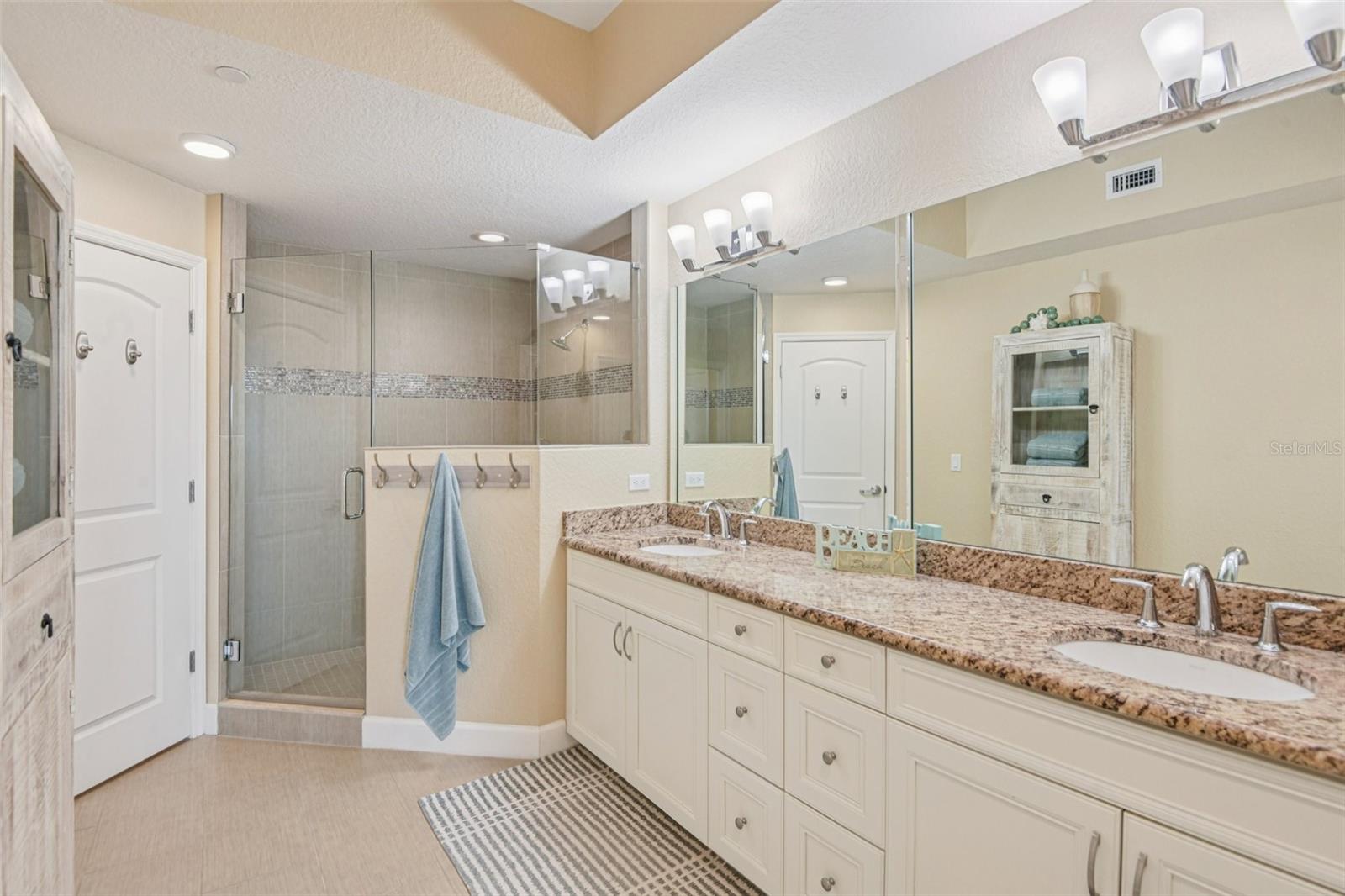 Ensuite Master Bathroom with Walk-In Shower.