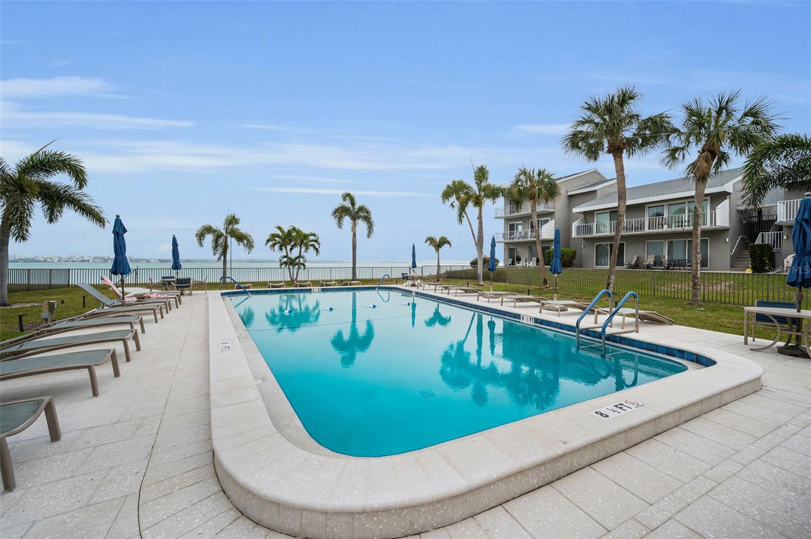 Beautiful, Waterfront Pool!  Relax & Enjoy!