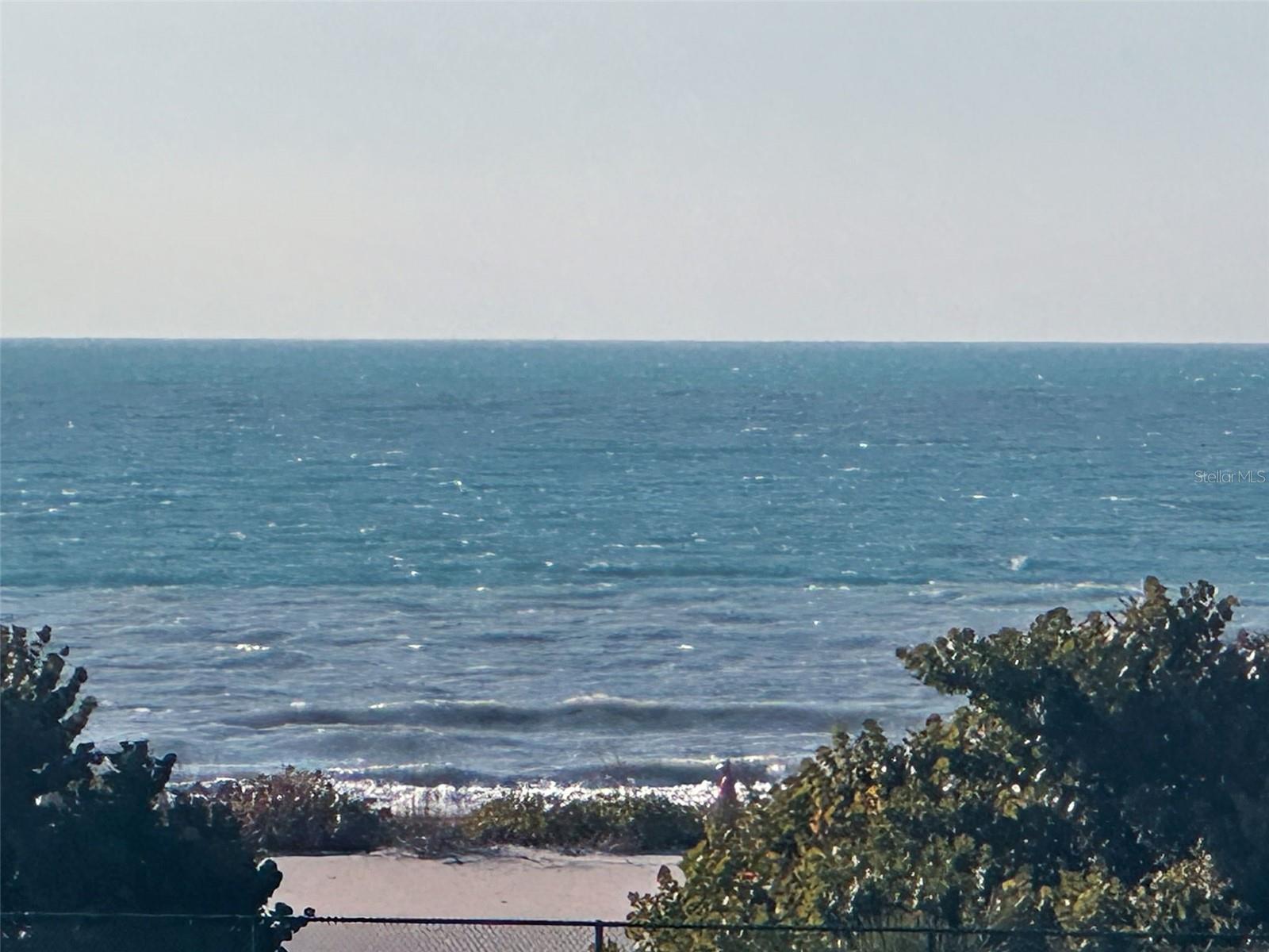 View of the Gulf from the Upper Level Primary BR