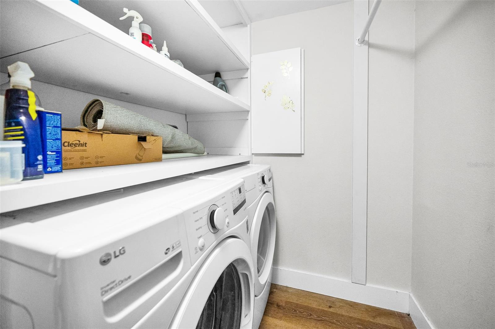 Large Main Level Utility Room with Washer & Dryer