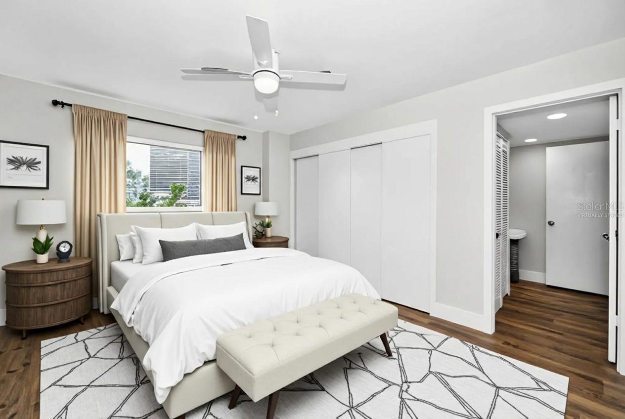 Upper Level Second BR Virtually Staged