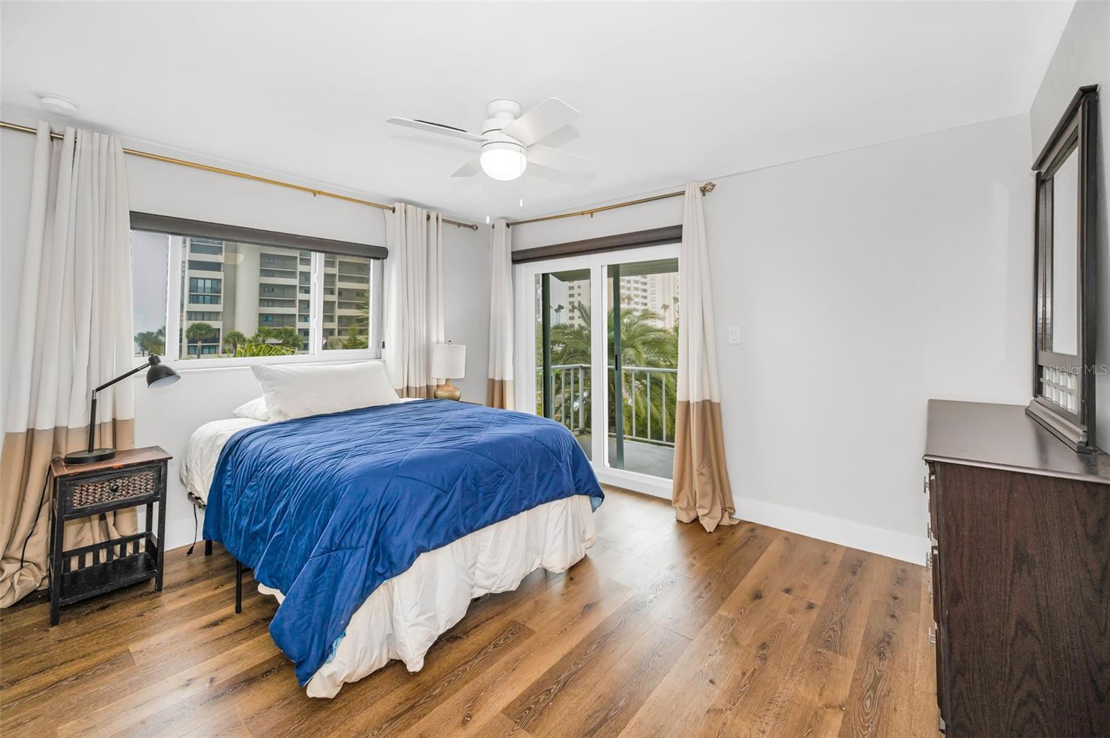 Upper Level Primary Bedroom with current furnishings