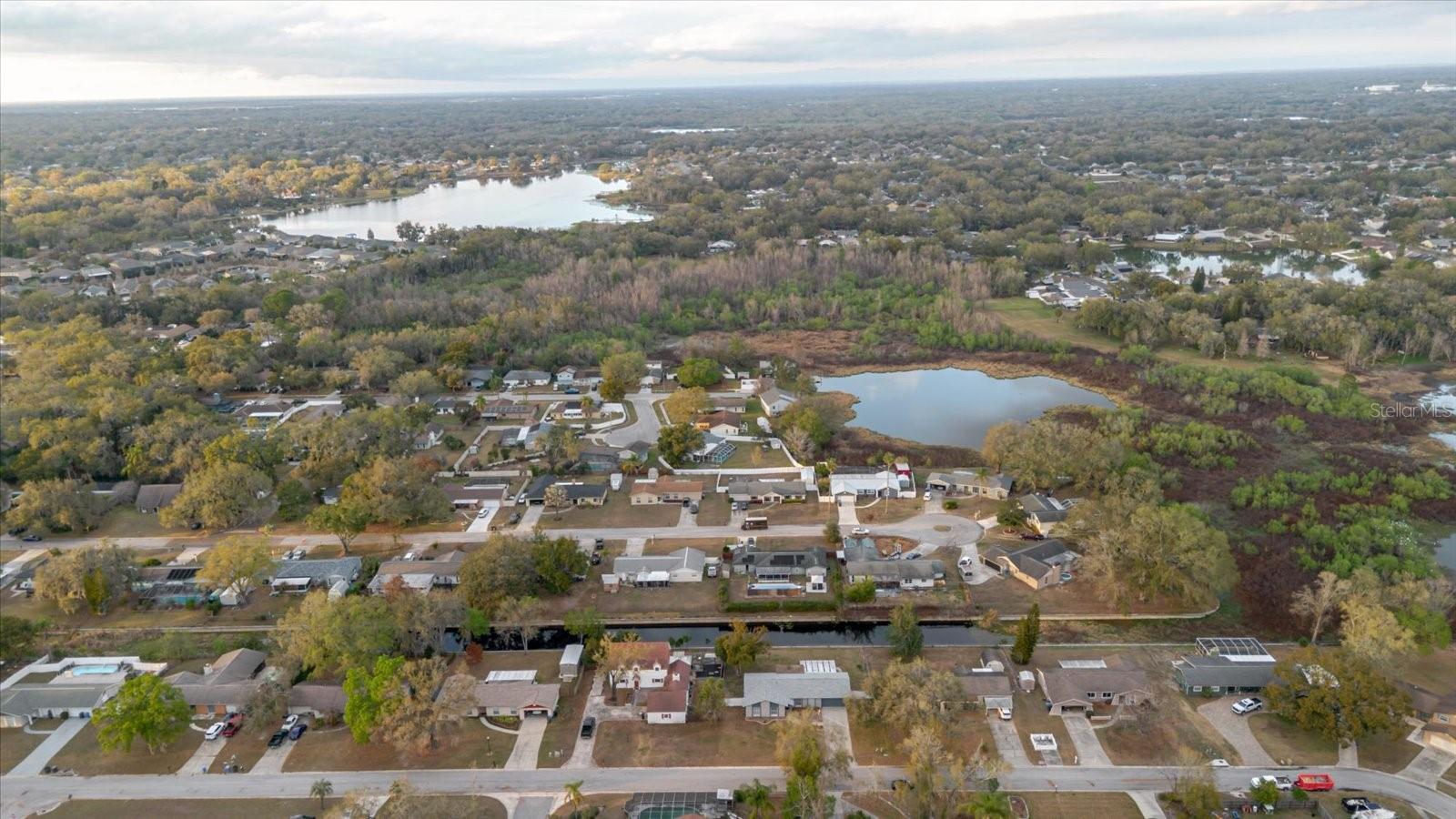 These two Lakes are not associated with the property.