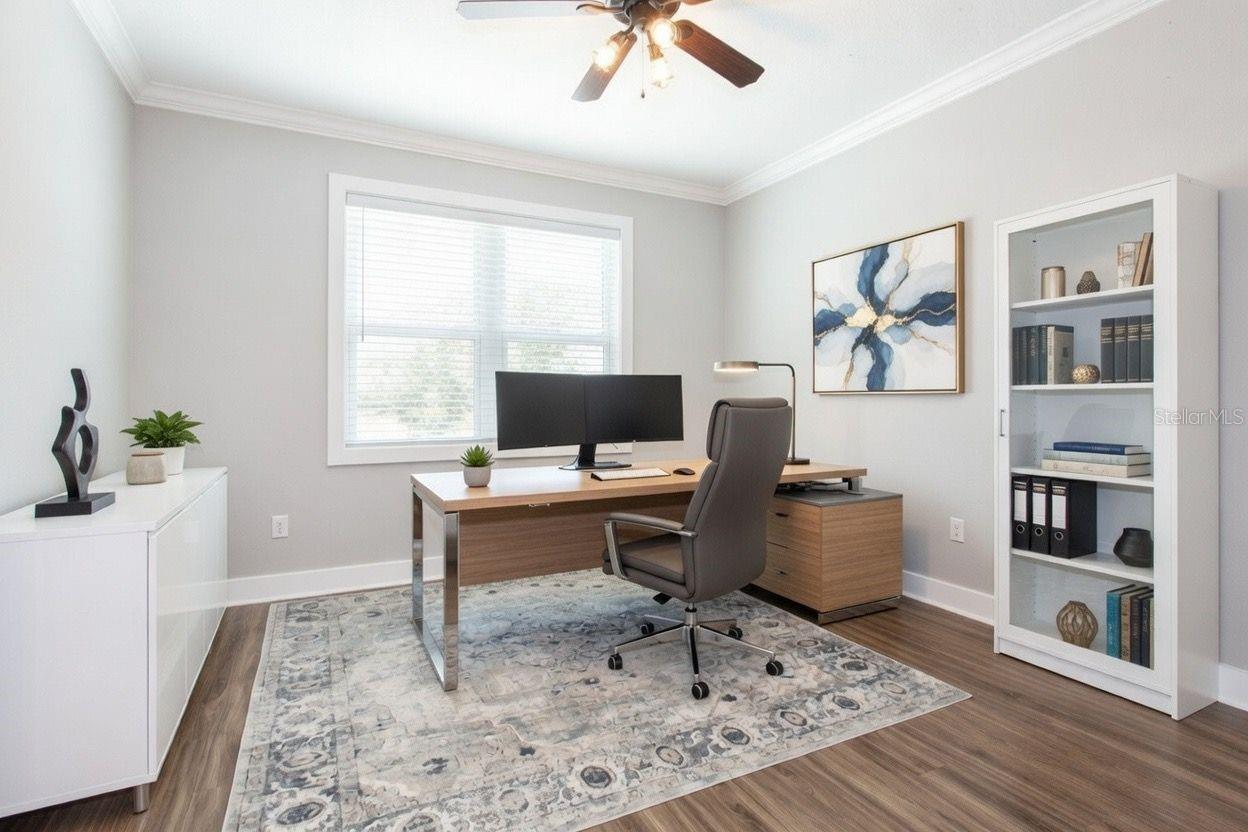 Flex Room on living level, could be 4th bedroom or office