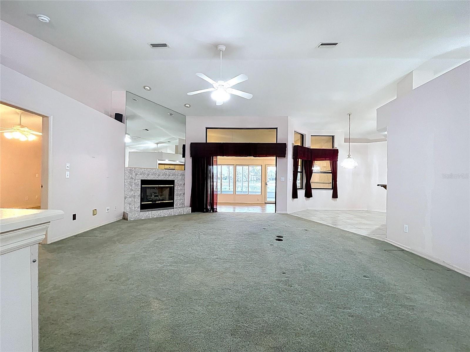 Living to Family Room