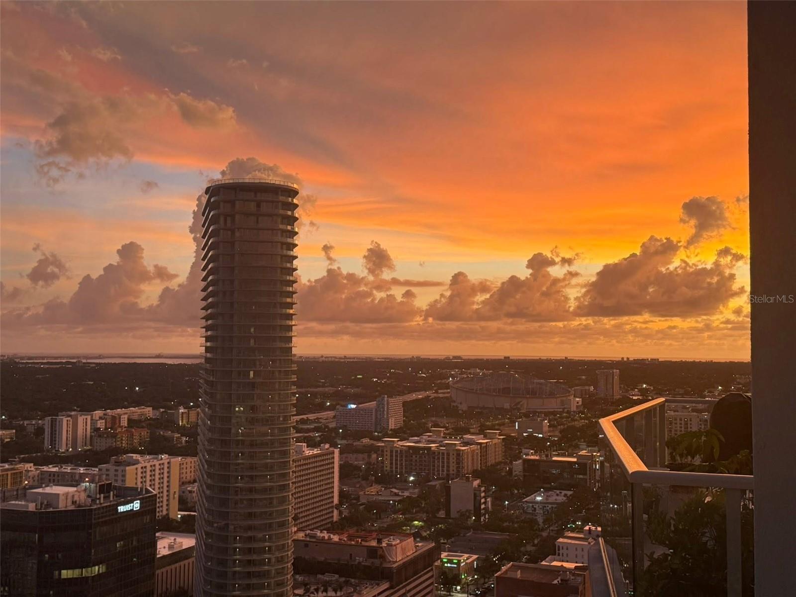 Main Terrace Sunset & Water View