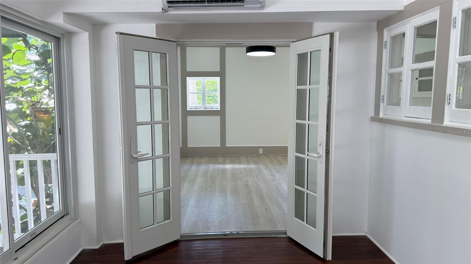 French Doors to Dining Room