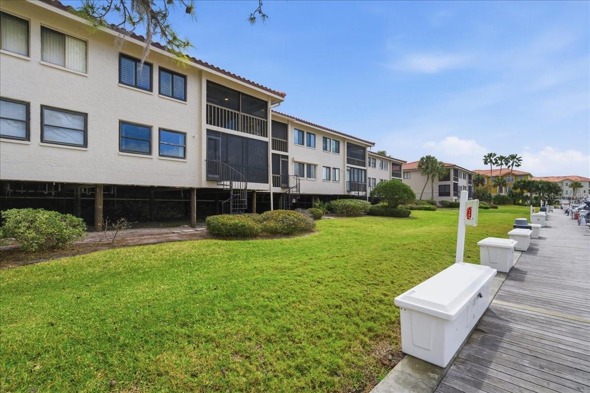 Tarpon Cove’s resort-style amenities include: two pools and spa, tennis courts, exercise facility, putting green, fishing pier, Kayak storage & launch, recreational clubhouse, waterfront nature walking trail, grill and picnic areas, and a private deep water channel with  direct gulf access - no bridges!