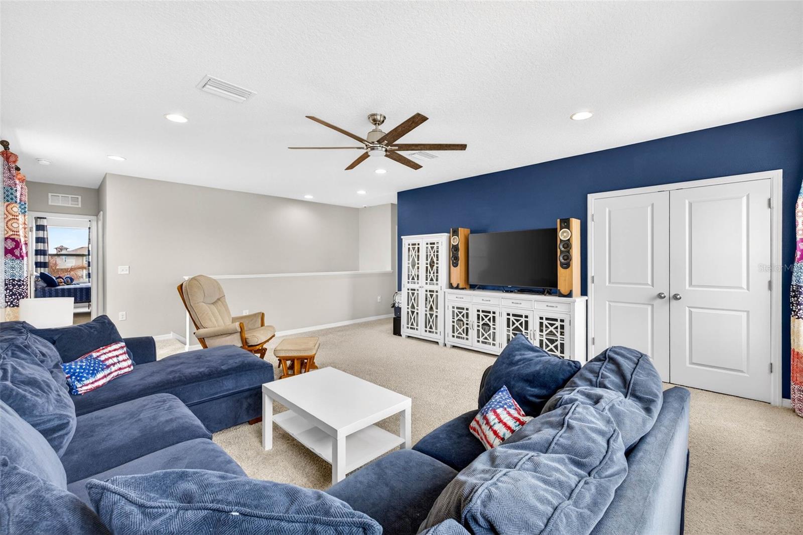 Double storage closet