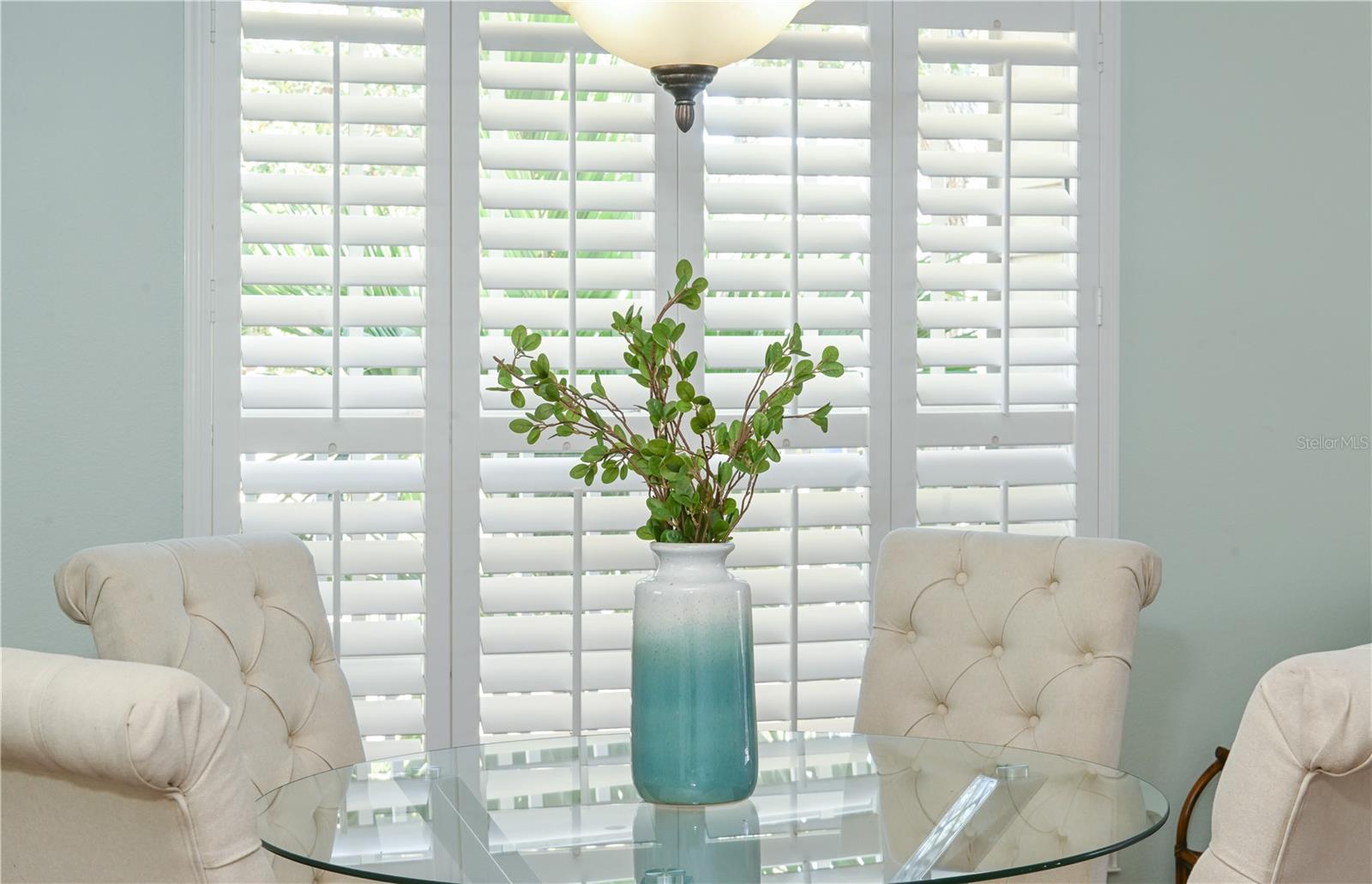 Plantation shutters graceevery room, combining privacy, refined elegance, and excellent energy efficiency