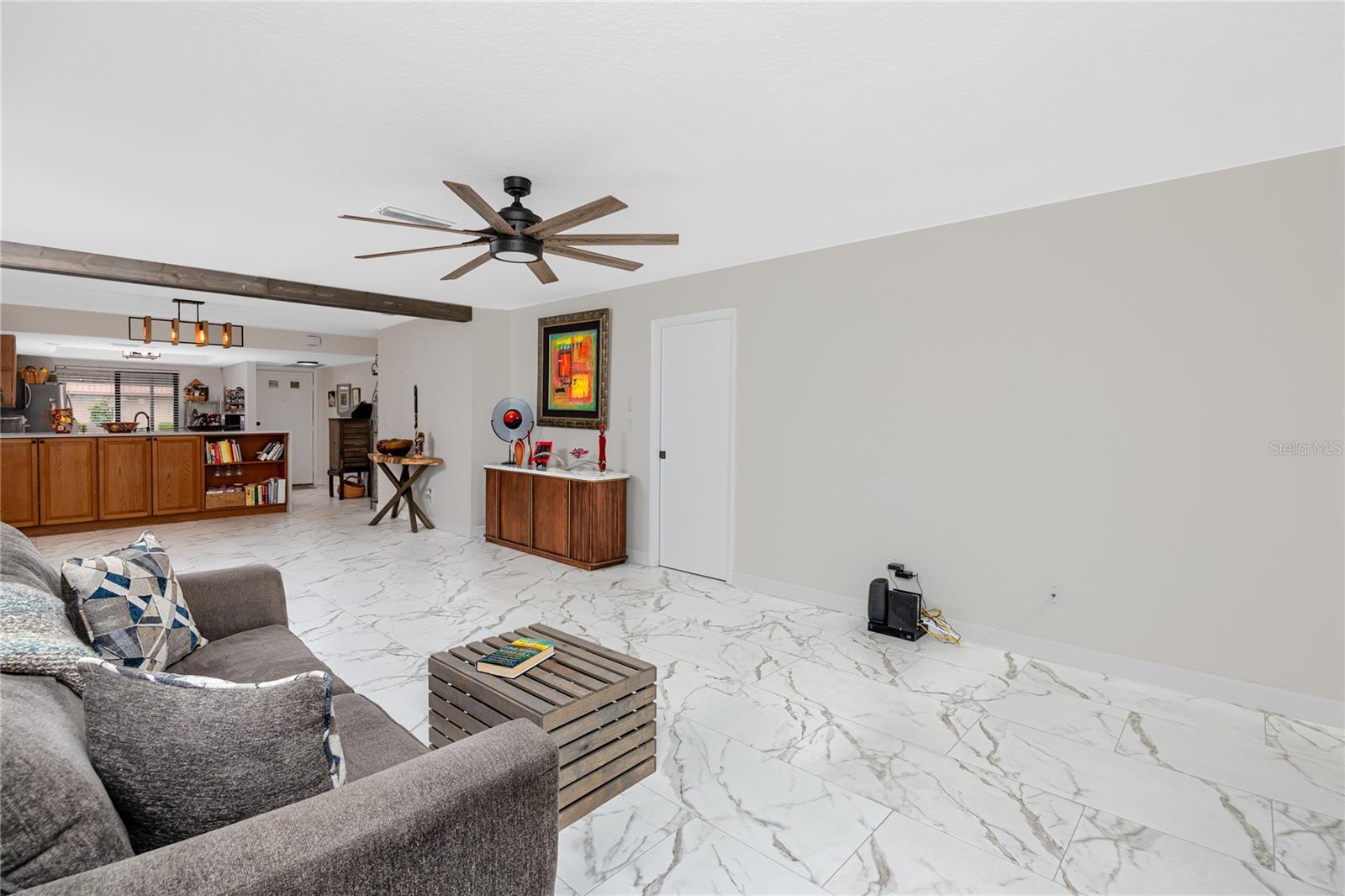 Living Room and Dining Room