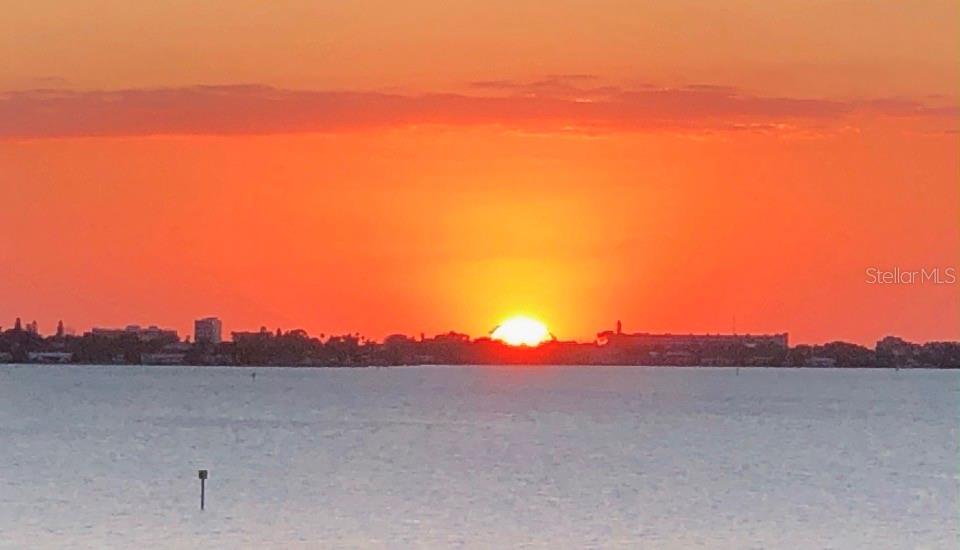 Sunsets from the Main Porch