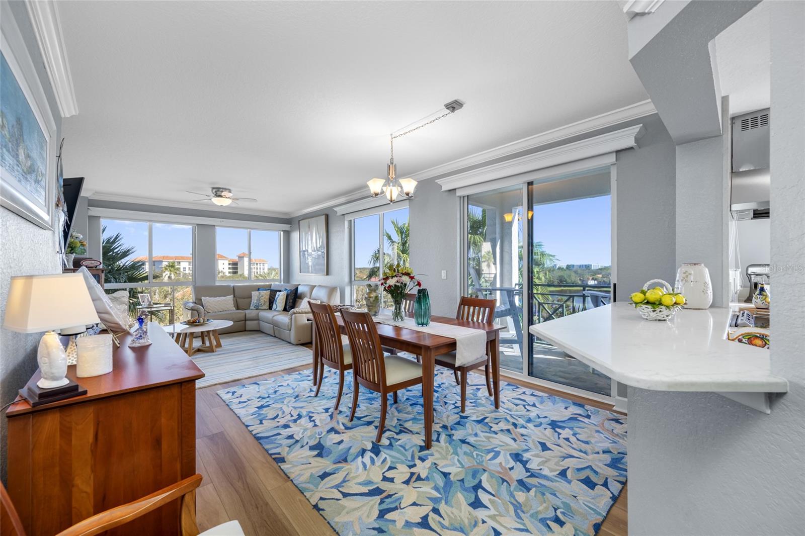 Dining/Family room connected to Kitchen