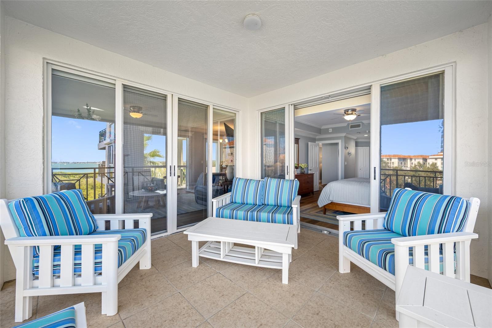 Spacious main patio Sunsets with wonderful breezes
