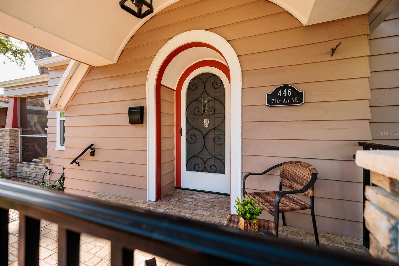 Watch the world (or friendly neighbors) go by!