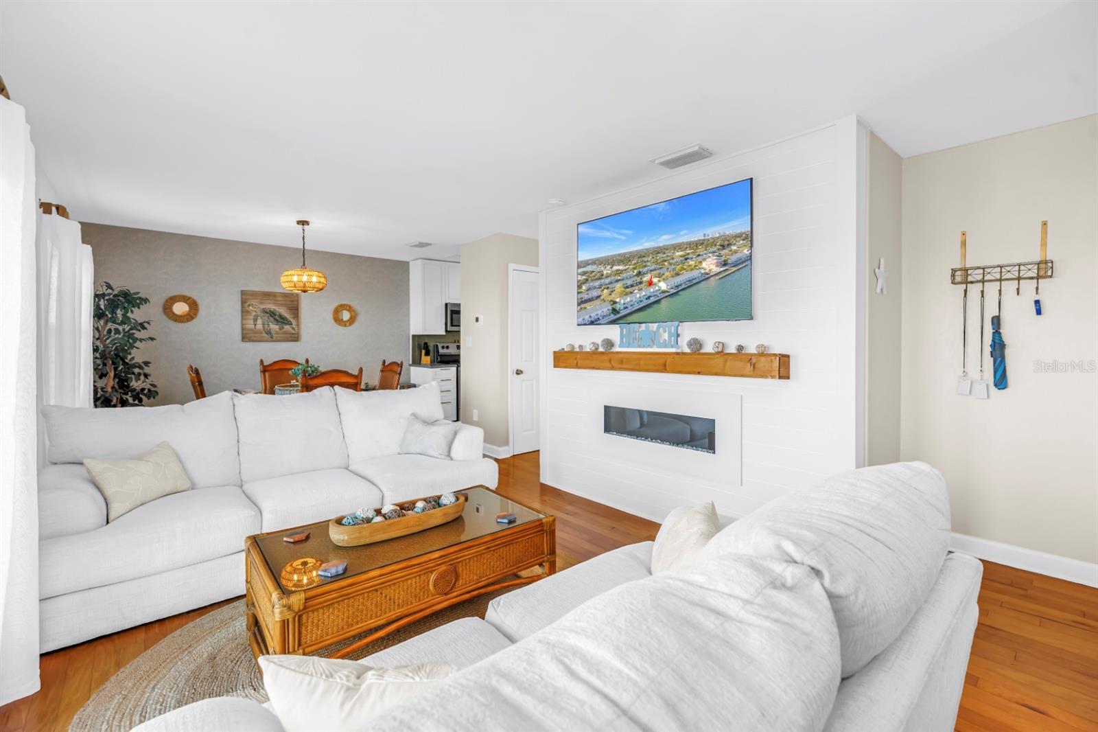 Exquisite renovations paired with thoughtfully curated, inviting furnishings.