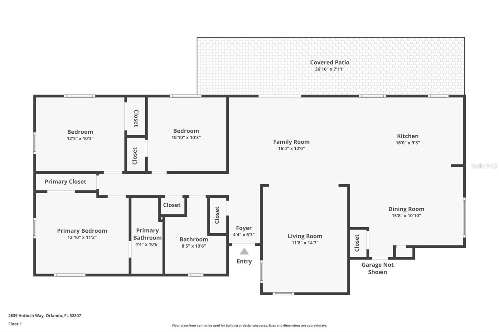 2839 ANTIOCH WAY, ORLANDO, FL, 32807