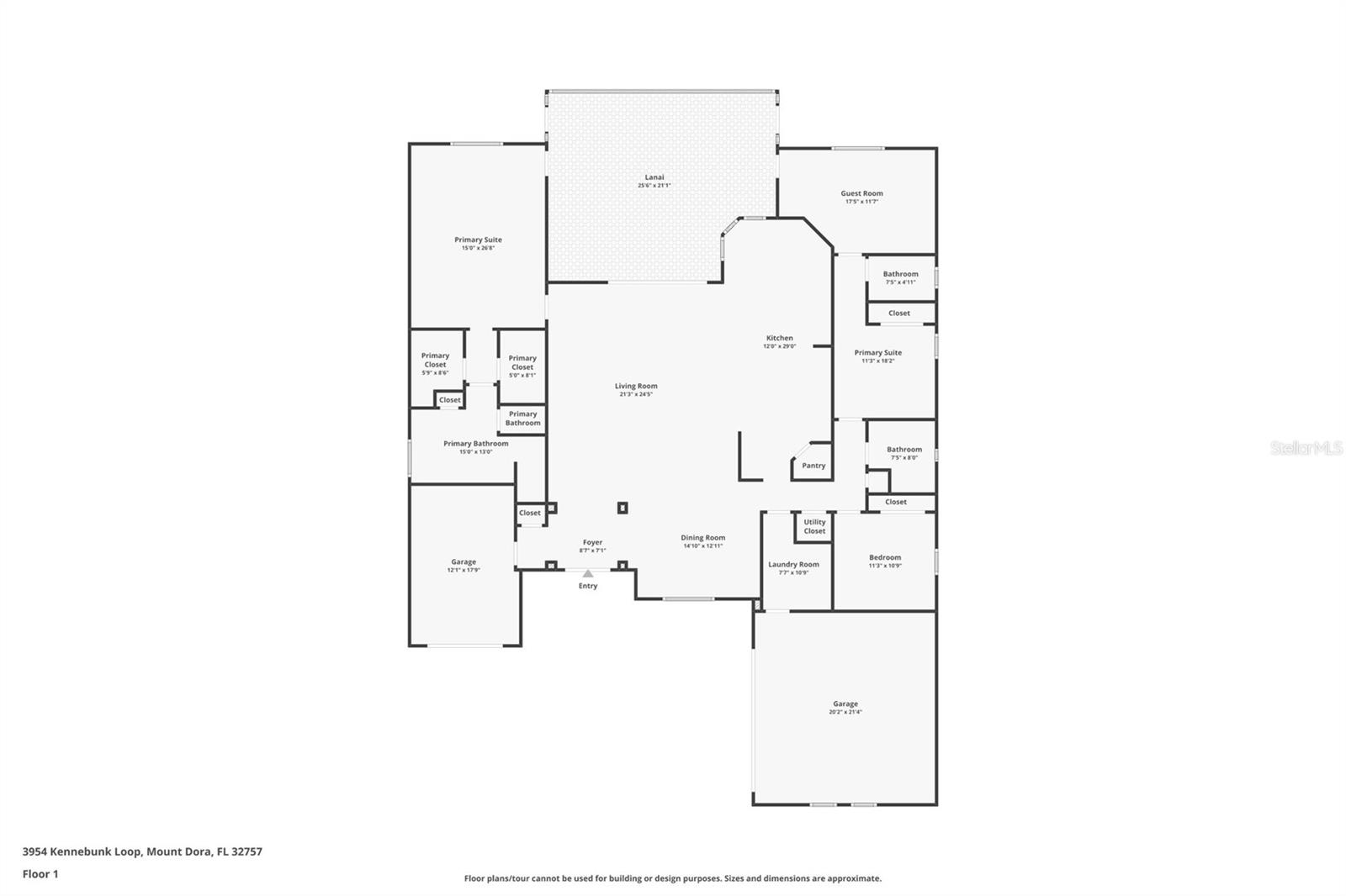 3954 KENNEBUNK LOOP, MOUNT DORA, FL, 32757