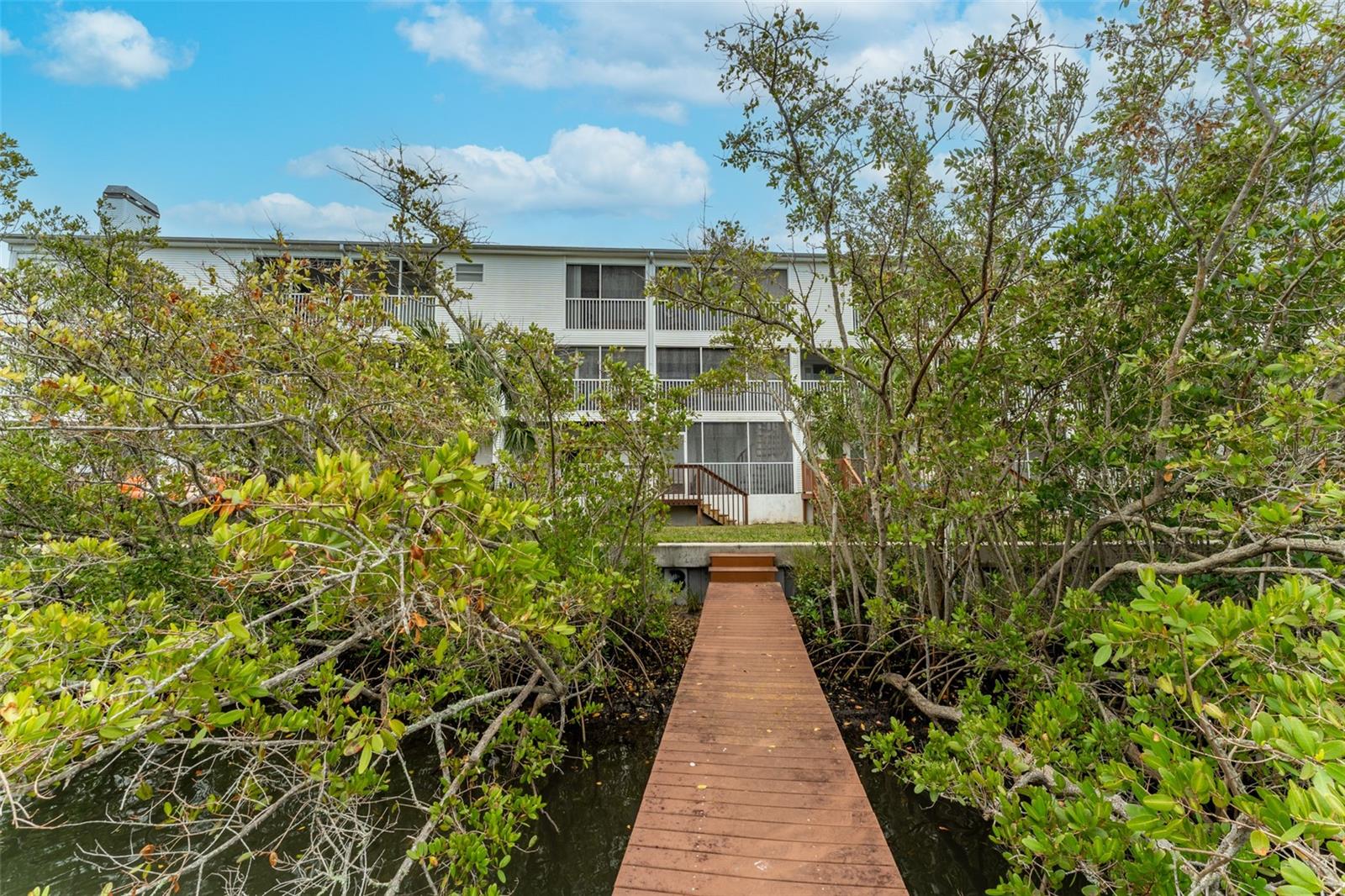 Dock right off your balcony