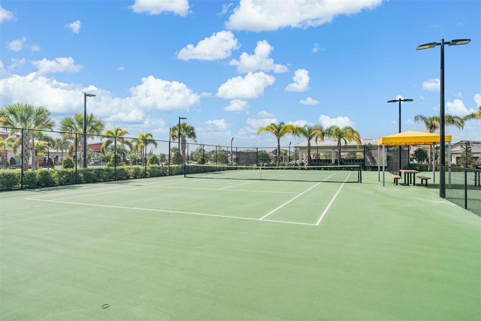 pickleball & tennis courts too!