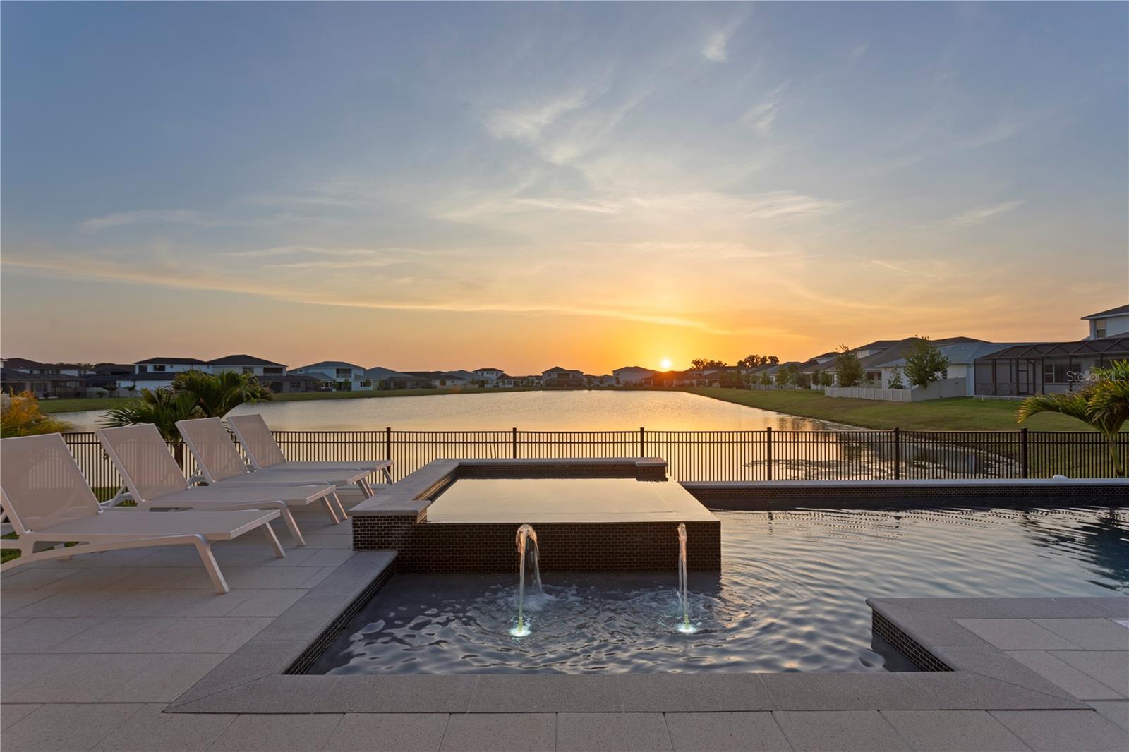 Luxury pool and spa installed in 2024.