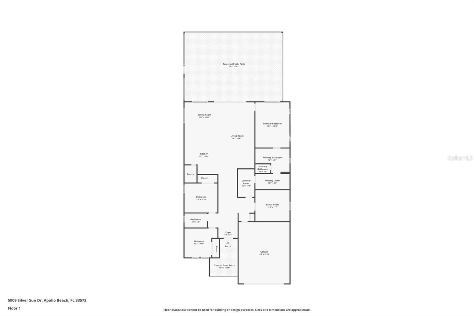 5909 SILVER SUN DR, APOLLO BEACH, FL, 33572