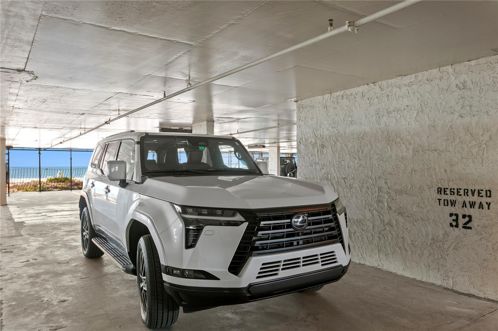 Oversized parking directly across from the elevator lobby making access a breeze