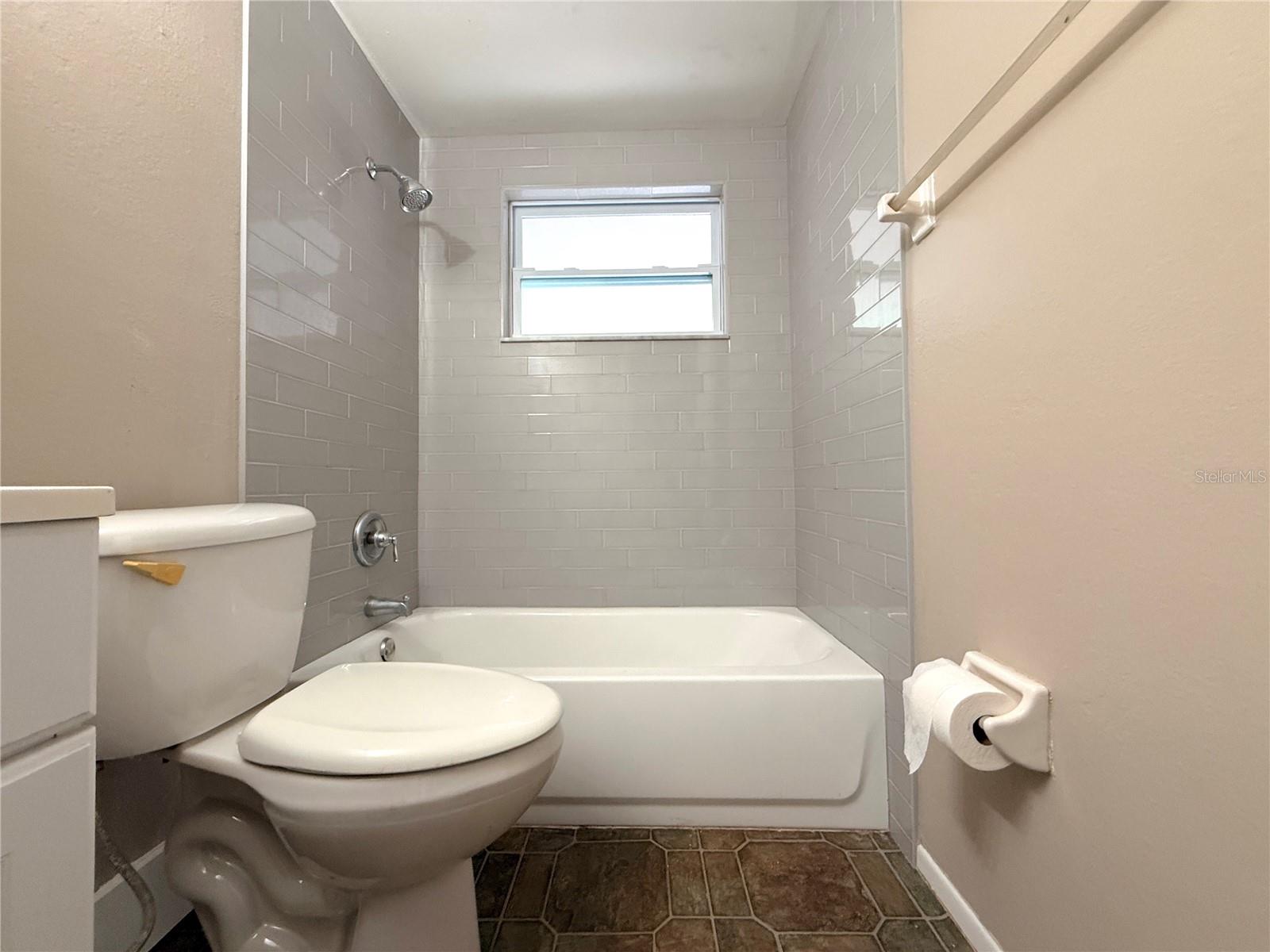 Updated guest bathroom