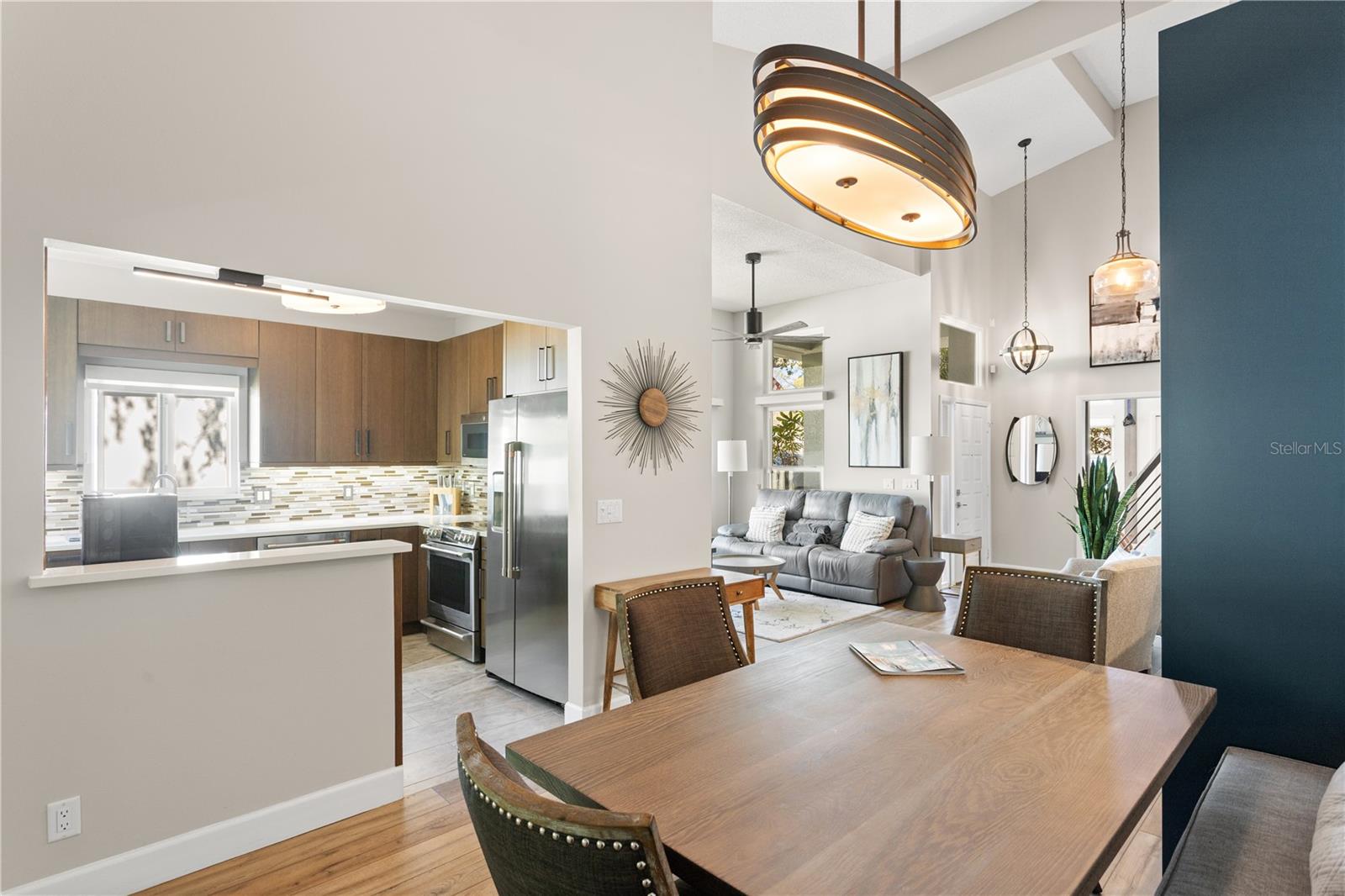 Dining room and Kitchen