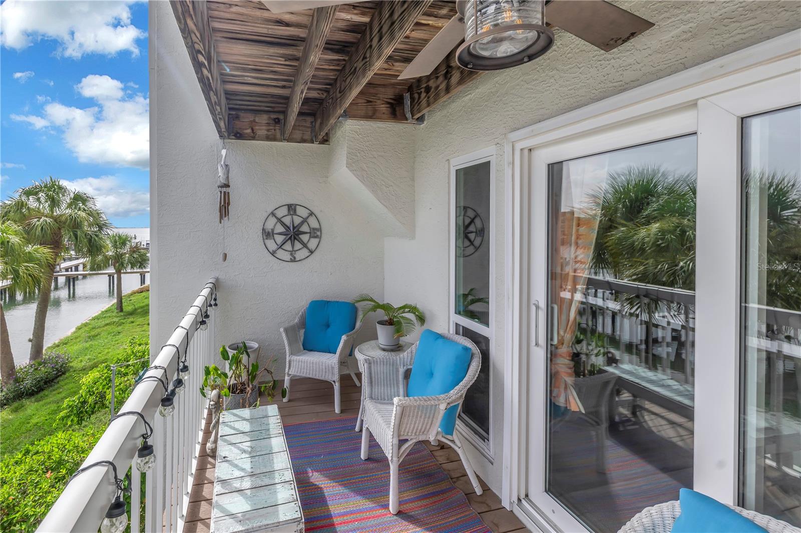 terrace from the living room