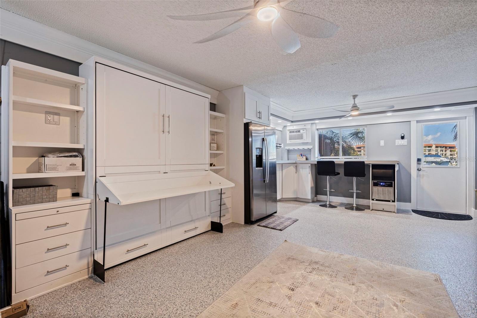 ground floor bonus room with murphy bed and office