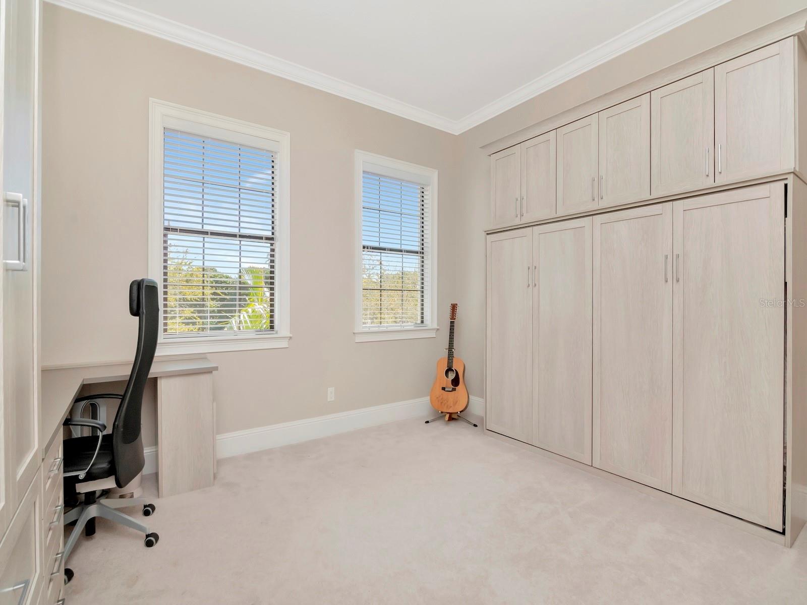 Bedroom #5 with complete Murphy system