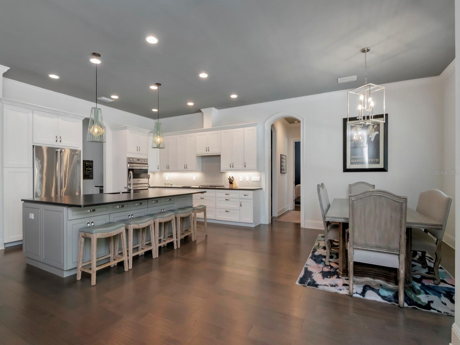 Upgraded gourmet kitchen