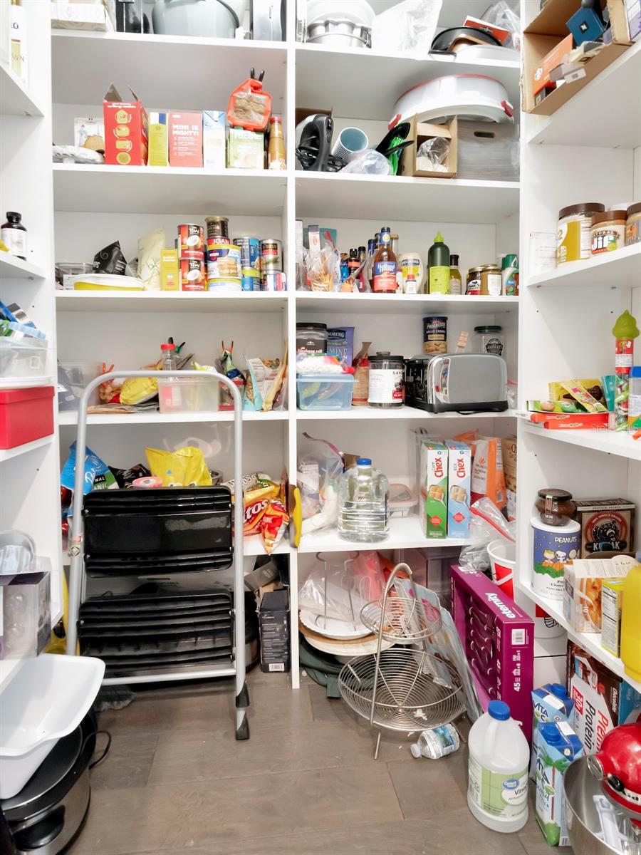 Large walk-in pantry