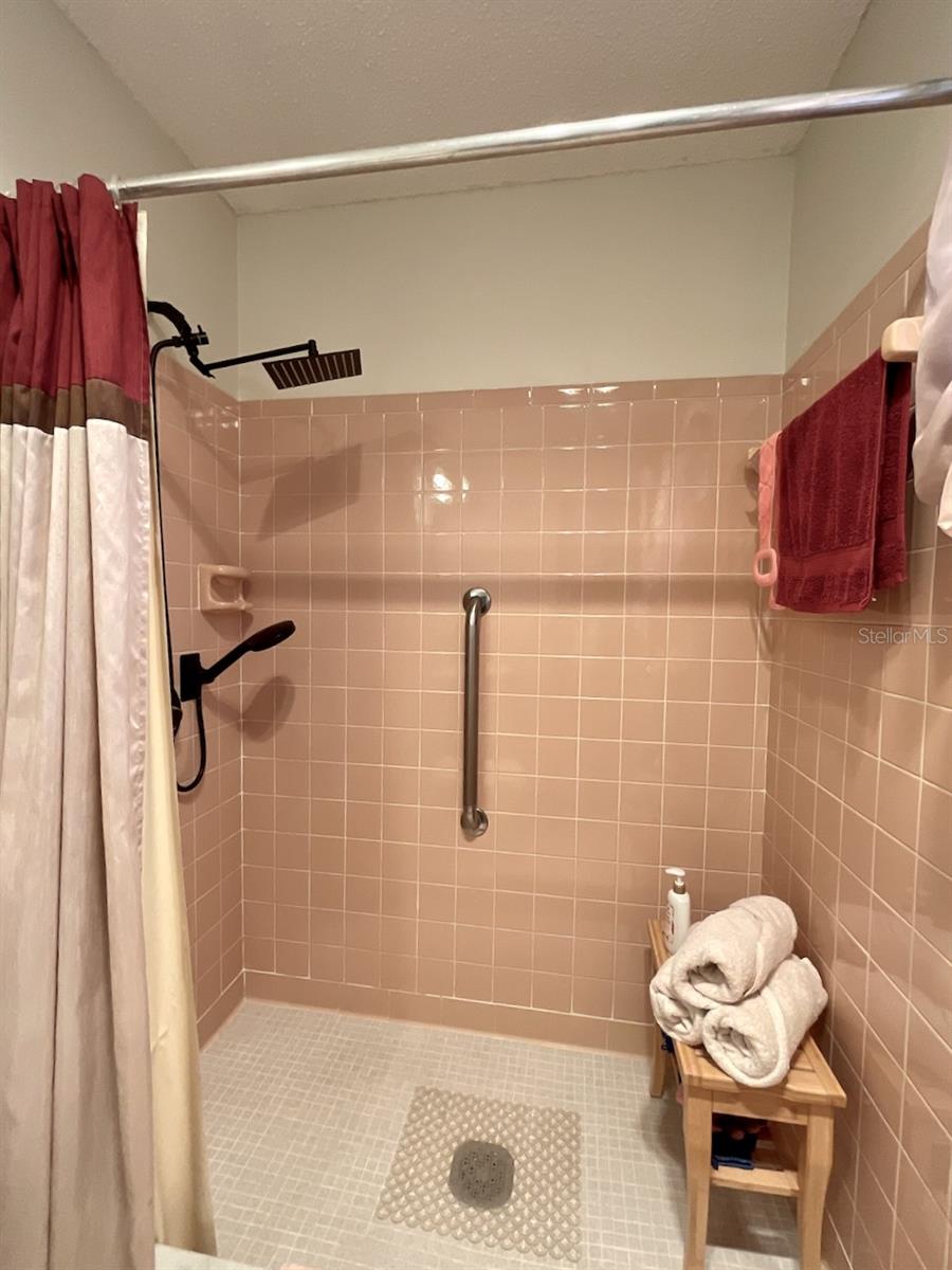 25-Primary bathroom step in shower