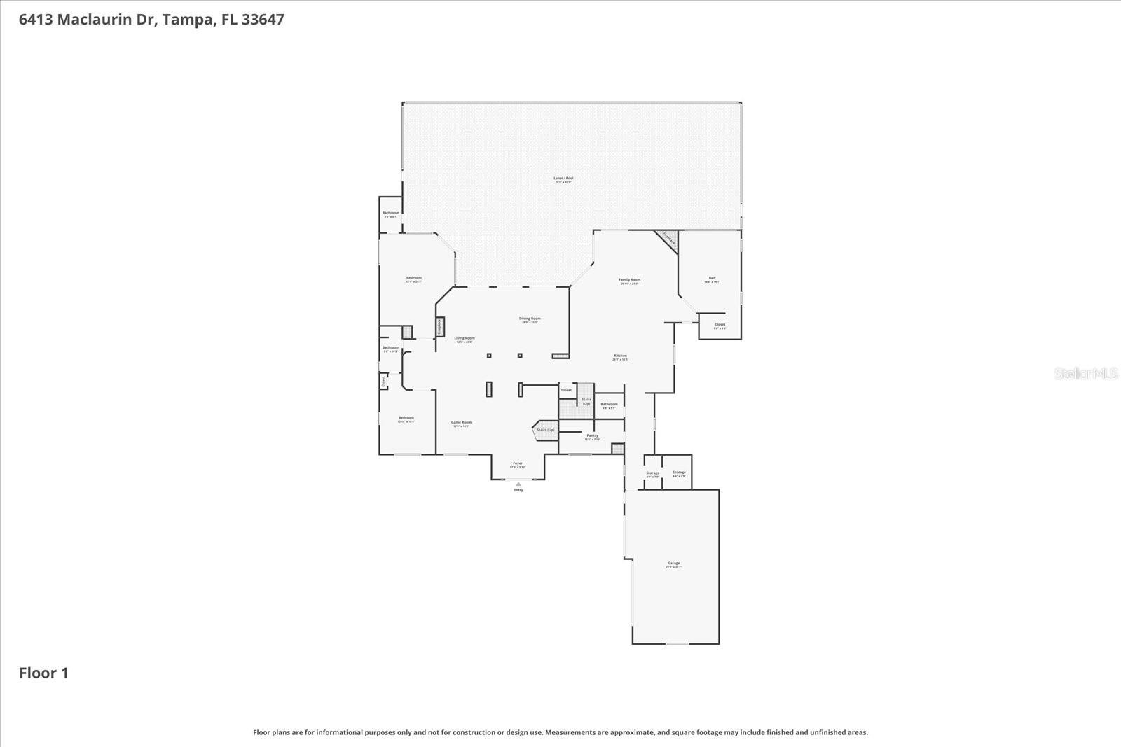 6413 MACLAURIN DR, TAMPA, FL, 33647